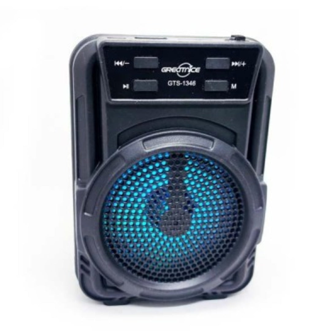 Boxă portabilă cu lumini LED, GTS-1346