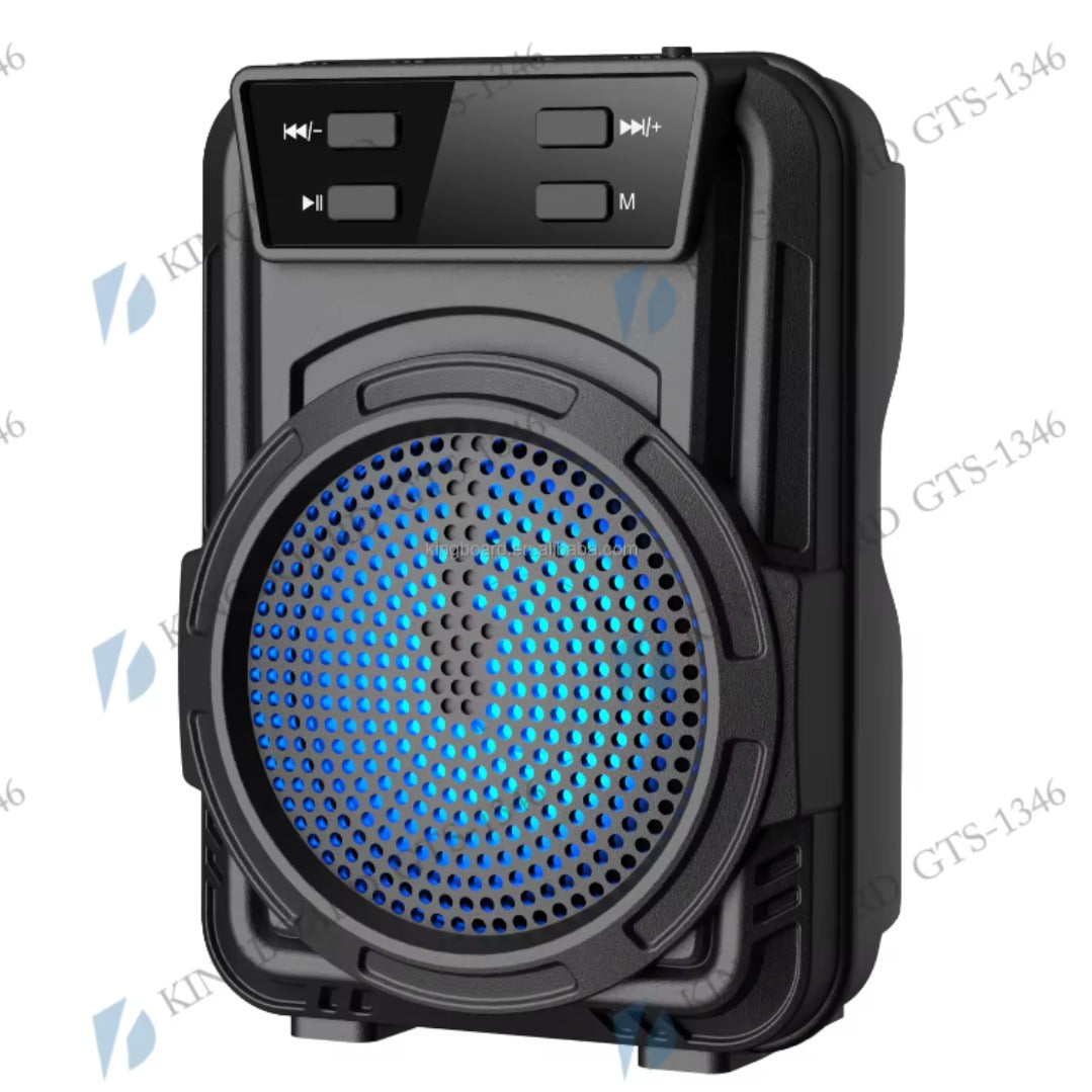Boxă portabilă cu lumini LED, GTS-1346
