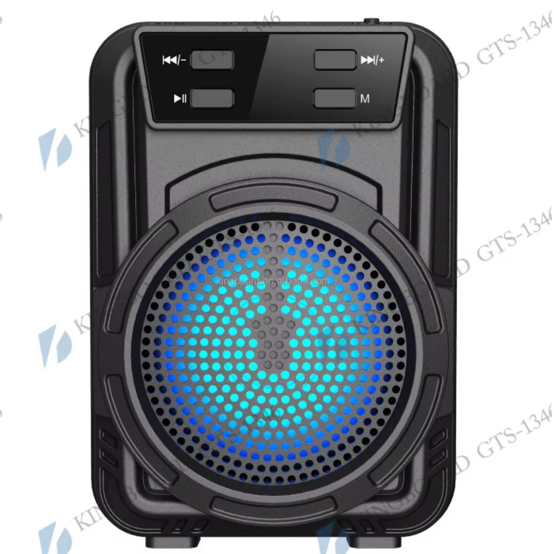 Boxă portabilă cu lumini LED, GTS-1346