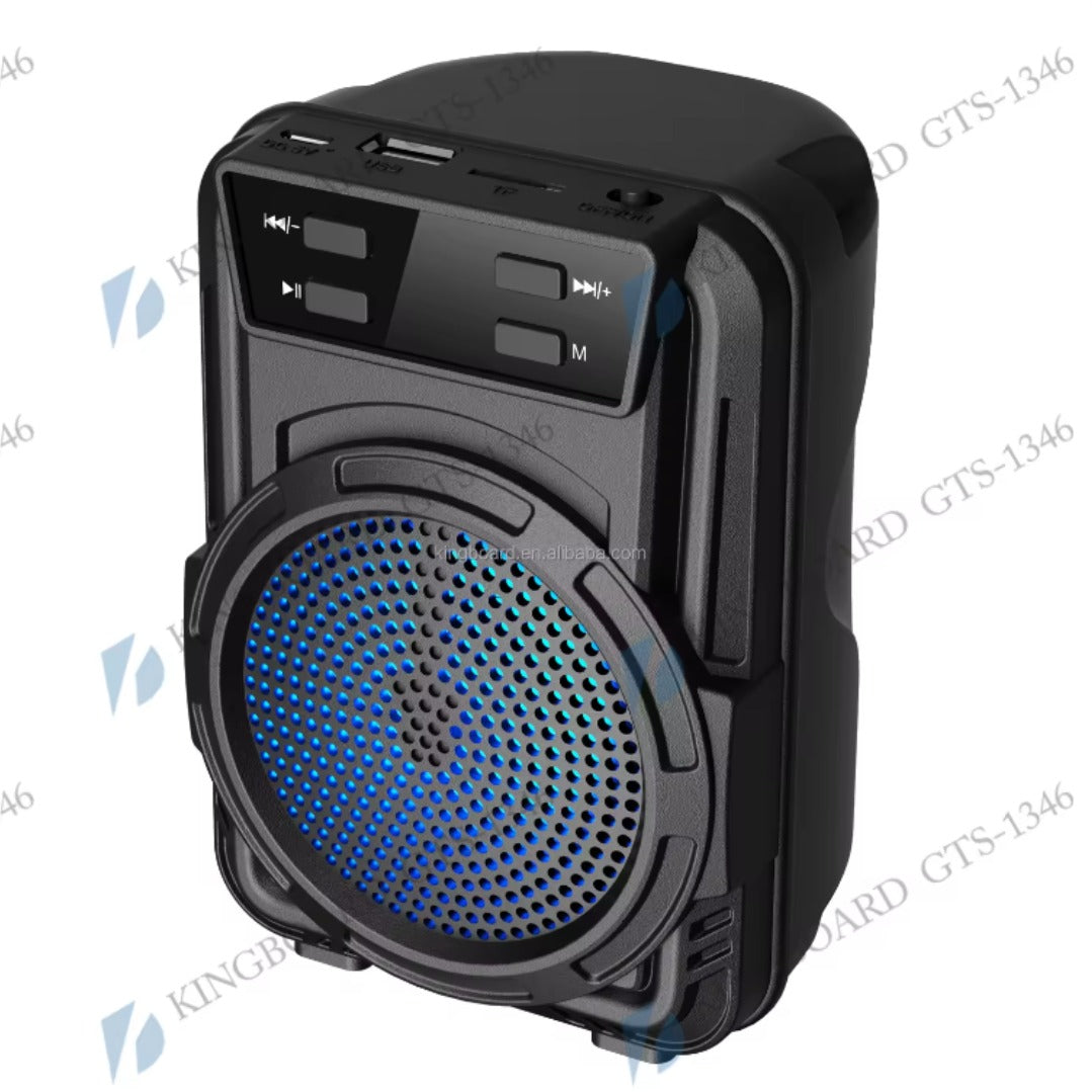 Boxă portabilă cu lumini LED, GTS-1346