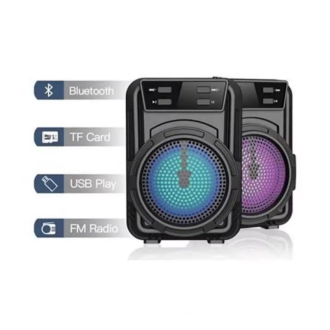 Boxă portabilă cu lumini LED, GTS-1346