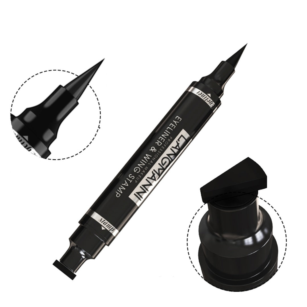 Eyeliner - Creion pentru ochi rezistent la apă cu 2 capete
