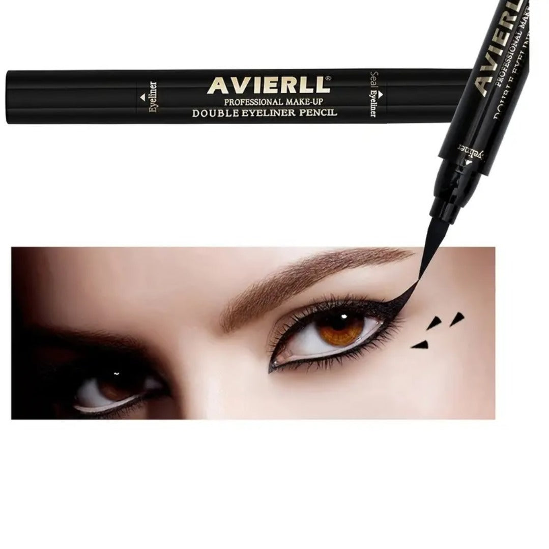 Eyeliner - Creion pentru ochi rezistent la apă cu 2 capete