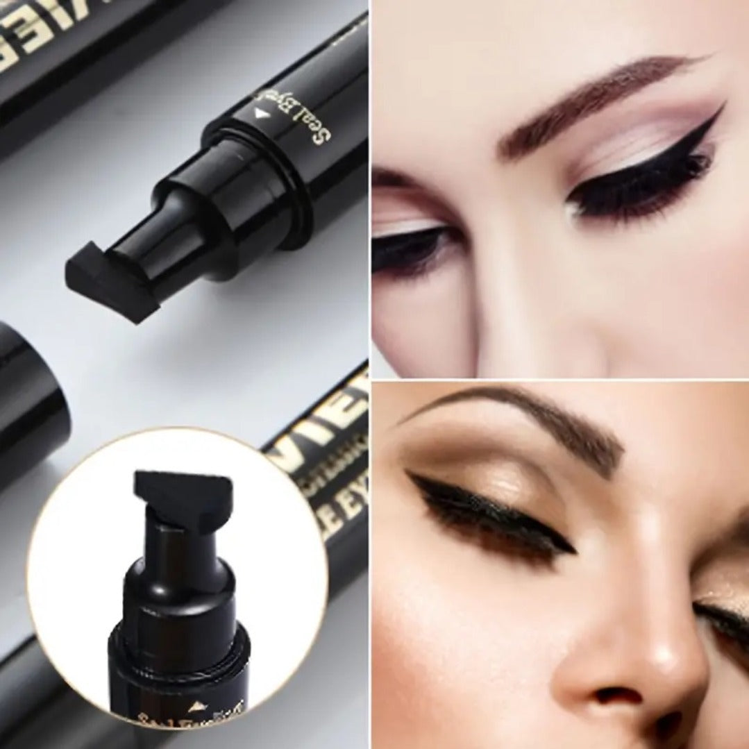 Eyeliner - Creion pentru ochi rezistent la apă cu 2 capete