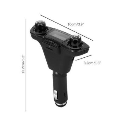 Transmitator auto FM cu MP3 Player, Bluetooth si Functie Incarcare Telefon