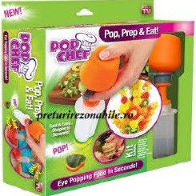 Set pentru decupat fructe, legume, branza, in forme amuzante