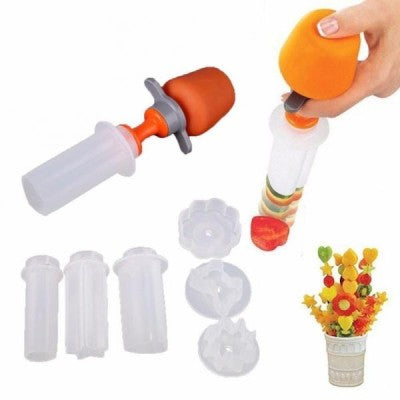 Set pentru decupat fructe, legume, branza, in forme amuzante