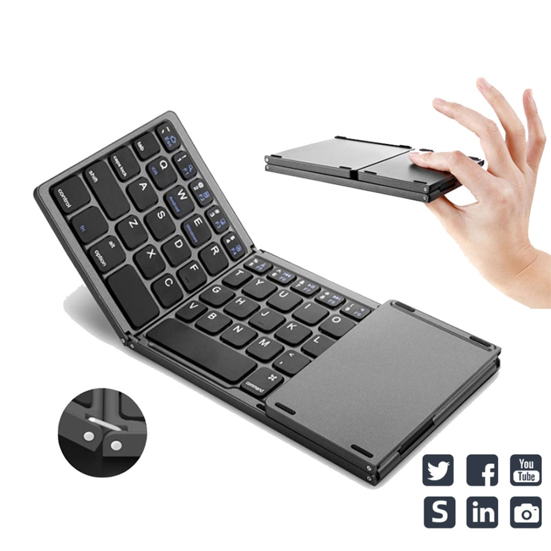 Tastatură Pliabilă cu Touchpad