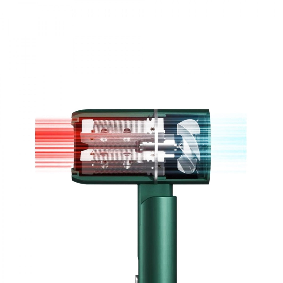 Uscator de par Andowl Q-F663, 750W, portabil, verde