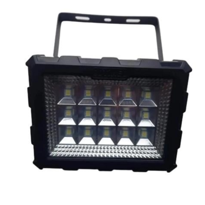 Sistem de iluminat GD-106 multifunctional cu panou solar, un felinar,3 becuri USB, cu baterie