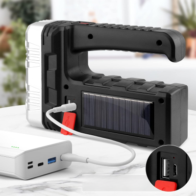 Lanterna Led incarcare solara/Usb, Led XPE+COB
