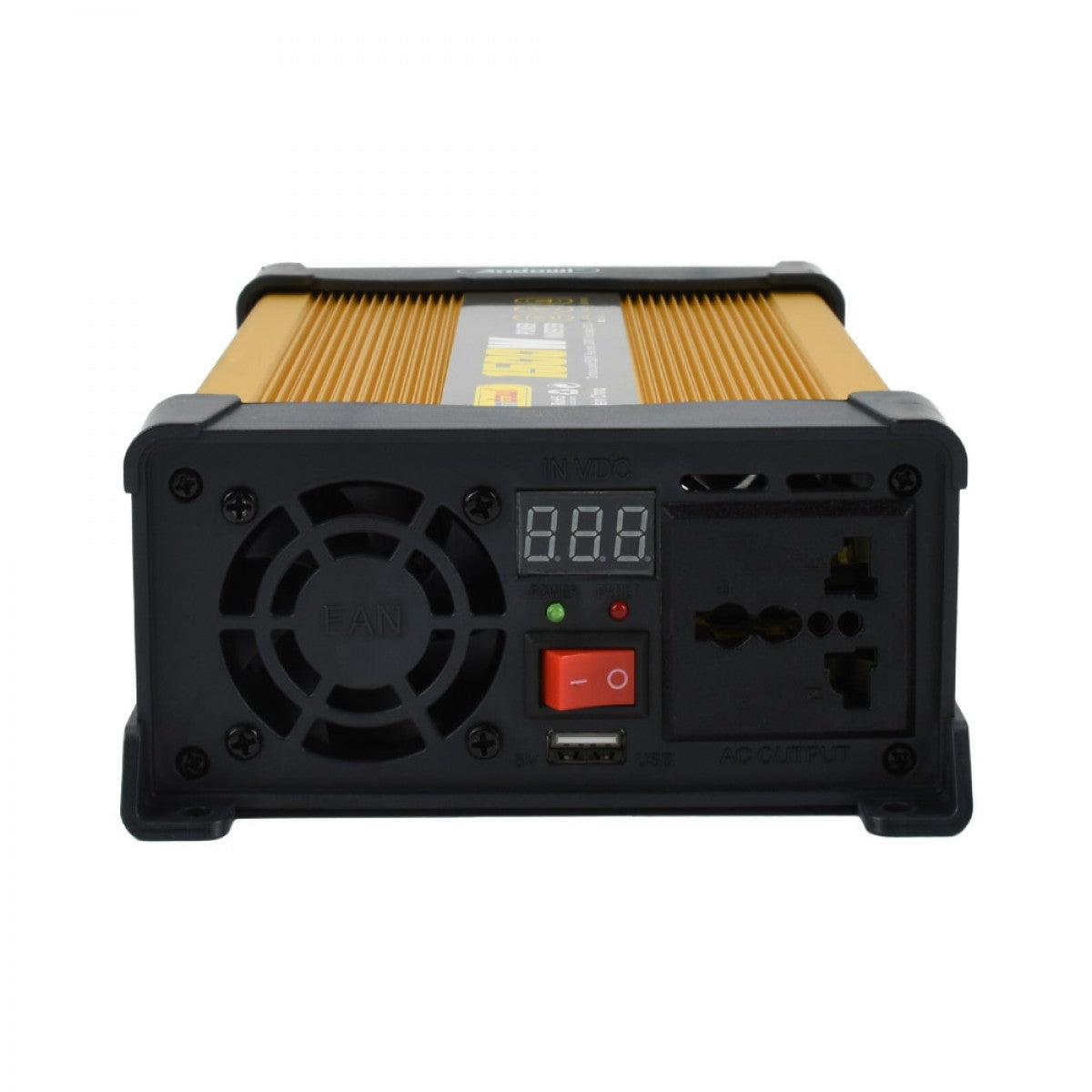 Invertor 12V, 1500W cu unda sinusoidala modificata, USB, priza 220V, indicator LED