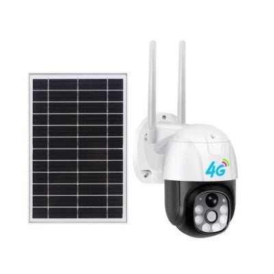 Camera de supraveghere pentru exterior, incarcare solara, internet de pe cartela sim 4 G