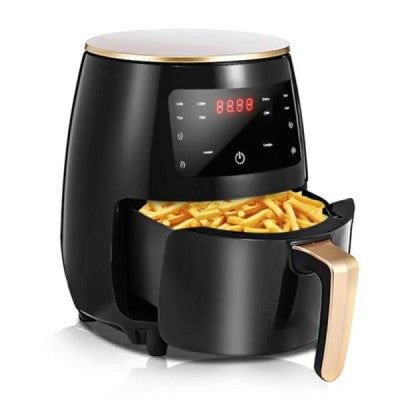 Friteuza Fara Ulei 6 Litri Air Fryer , Displat Digital, 2400W + 100 Hartii copt